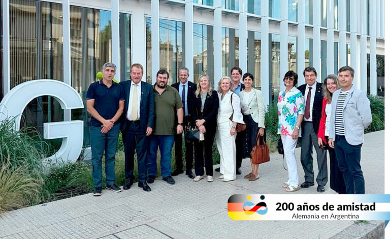 Dieter Lamlé, Tandil, 200 años amistad argentino-alemana, Victoria Von Neufforge, FAAG Argentina, Raíces Alemanas Tandil, Parque Industrial Tandil, Congregación Evangélica Alemana, Clúster Tecnológico Tandil, Empresarios alemanes Argentina