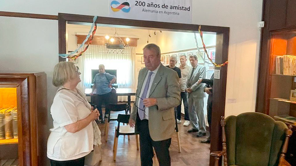 Dieter Lamlé, Villa Gesell, Carlos Idaho Gesell, embajador Alemania Argentina, Sociedad Alemana Villa Gesell, 200 años amistad Alemania Argentina, colonias alemanas Buenos Aires, inmigración alemana Argentina, familias pioneras alemanas, Chalet Don Carlos, Argentinisches Tageblatt, Olavarría, Tandil