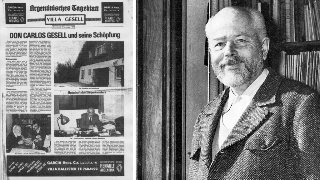 Dieter Lamlé, Villa Gesell, Carlos Idaho Gesell, embajador Alemania Argentina, Sociedad Alemana Villa Gesell, 200 años amistad Alemania Argentina, colonias alemanas Buenos Aires, inmigración alemana Argentina, familias pioneras alemanas, Chalet Don Carlos, Argentinisches Tageblatt, Olavarría, Tandil