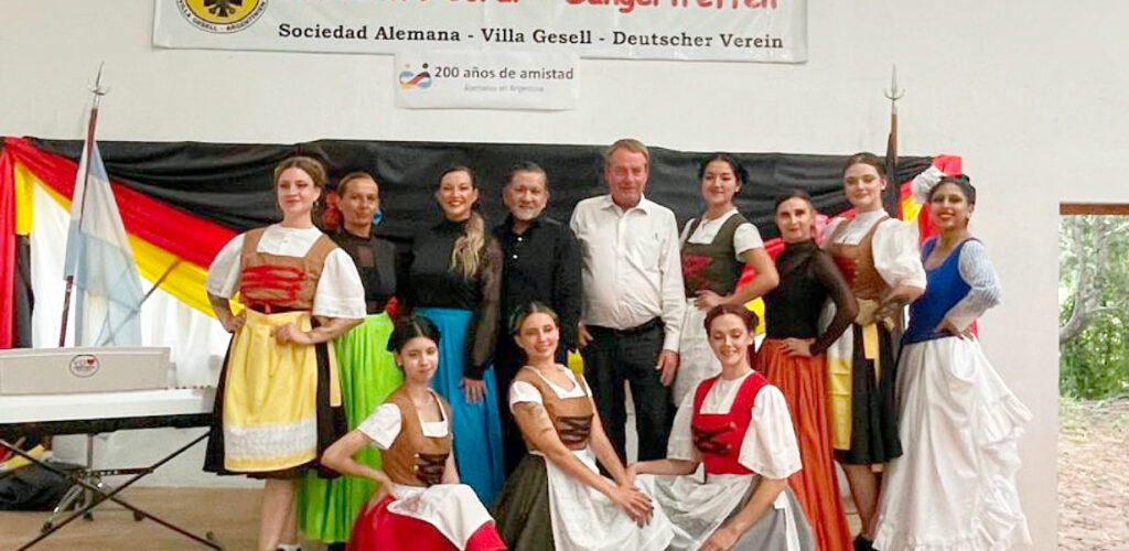 Dieter Lamlé, Villa Gesell, Carlos Idaho Gesell, embajador Alemania Argentina, Sociedad Alemana Villa Gesell, 200 años amistad Alemania Argentina, colonias alemanas Buenos Aires, inmigración alemana Argentina, familias pioneras alemanas, Chalet Don Carlos, Argentinisches Tageblatt, Olavarría, Tandil