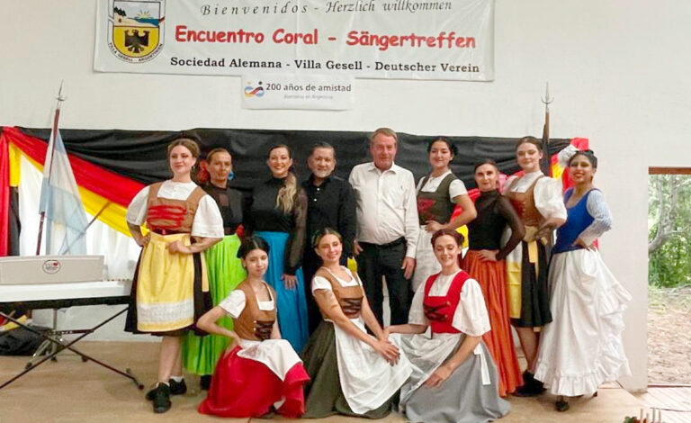 Dieter Lamlé, Villa Gesell, Carlos Idaho Gesell, embajador Alemania Argentina, Sociedad Alemana Villa Gesell, 200 años amistad Alemania Argentina, colonias alemanas Buenos Aires, inmigración alemana Argentina, familias pioneras alemanas, Chalet Don Carlos, Argentinisches Tageblatt, Olavarría, Tandil