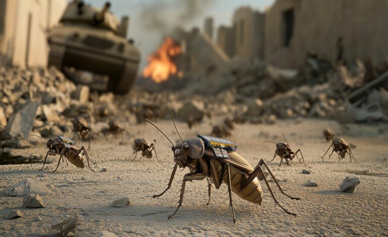 SWARM Biotactics. cucarachas, Alemania