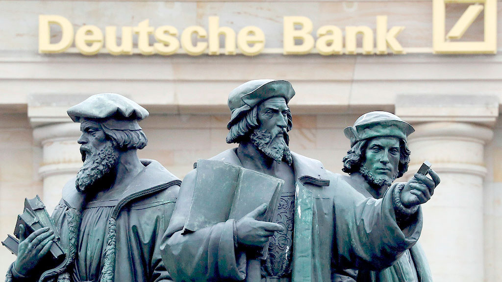 Deutsche Bank, Christian Sewing, Fráncfort, lavado de dinero Alemania, Fiscalía Fráncfort, Roman Abramovich, banca alemana, allanamiento Deutsche Bank, beneficios Deutsche Bank 2025, Bafin supervisión, banco alemán investigación