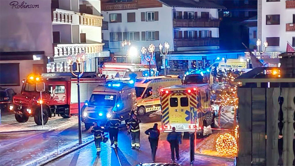 Crans-Montana, incendio, Valais, tragedia en Suiza, incendio en bar de esquí, bar Le Constellation, víctimas incendio Suiza, Año Nuevo en Crans-Montana, flashover incendio, heridos graves incendio Suiza, investigación incendio Suiza, seguridad en locales cerrados, turistas extranjeros Suiza