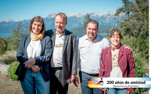 Dieter Lamlé, San Martín de los Andes, Villa La Angostura, embajador alemán Argentina, bicentenario inmigración alemana, San Martín de los Andes, Villa La Angostura, relaciones Argentina Alemania, descendientes alemanes Argentina, comunidad germano-argentina, Neuquén Patagonia, cooperación bilateral Argentina Alemania