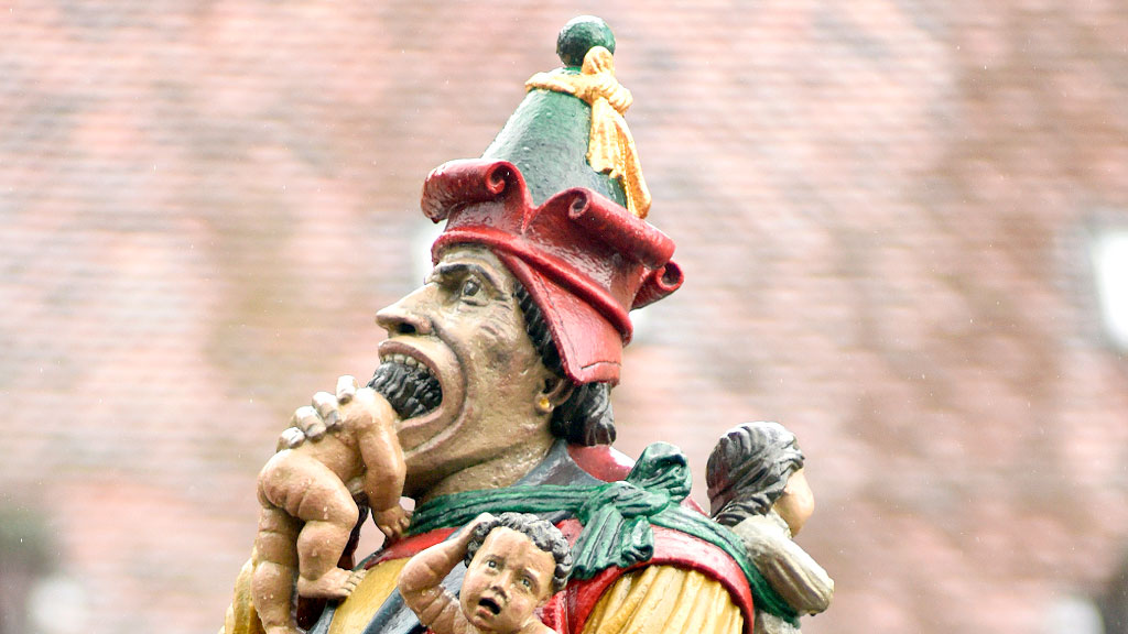 Berna, Kindlifresserbrunnen, Suiza, fuente devorador niños, historia, antisemitismo, Suiza siglo XVI