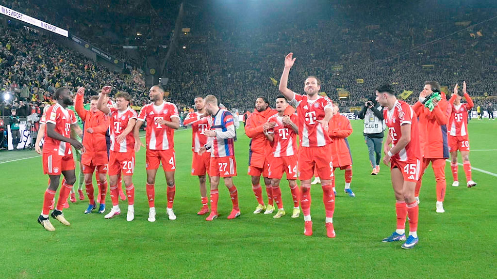 Bundesliga, fútbol alemán, Bayern Múnich, Borussia Dortmund, RB Leipzig, Werder Bremen, Wolfsburgo, Hamburger SV, Mainz 05, Hoffenheim, Mönchengladbach, Stuttgart, Leverkusen, Colonia, Frankfurt, St. Pauli, Unión Berlín, Friburgo, Augsburgo, Heidenheim, Bundesliga Fecha 24, resultados Bundesliga, previa Bundesliga, resumen Bundesliga