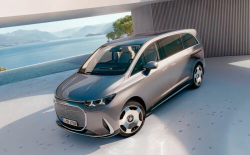 Mercedes-Benz, monovolumen eléctrico, movilidad Premium, Mercedes VLE eléctrico, monovolumen eléctrico de lujo, Mercedes VAN.EA, autonomía 700 kilómetros eléctrico, Mercedes Vitoria España, carga 800 voltios furgoneta, Mercedes VLE precio, MBUX Superscreen, monovolumen 8 plazas eléctrico, Mercedes VLE vs Clase V