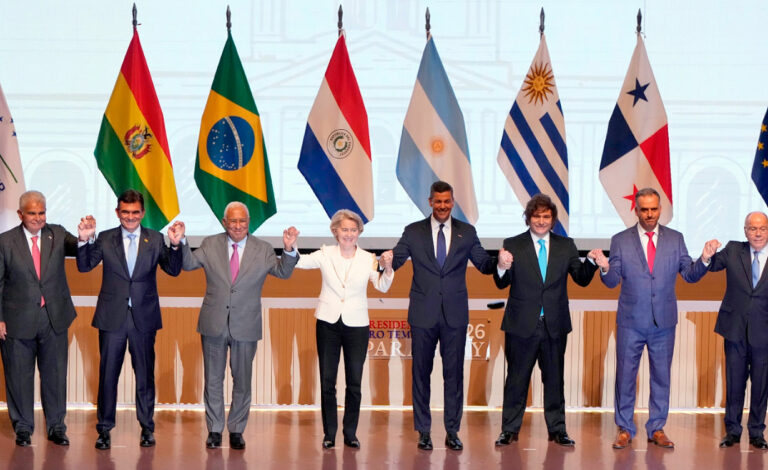 Mercosur, Brasilien, Ursula von der Leyen, EU-Mercosur-Abkommen Brasilien 2025, Mercosur Freihandelsabkommen EU, Brasilien ratifiziert Mercosur, Von der Leyen Mercosur, Freihandelszone 720 Millionen, EU Mercosur Zölle Einsparung, Mercosur Deutschland Handel, EuGH Mercosur Prüfung, Mercosur Argentinien Uruguay, Freihandel Südamerika Europa 2025