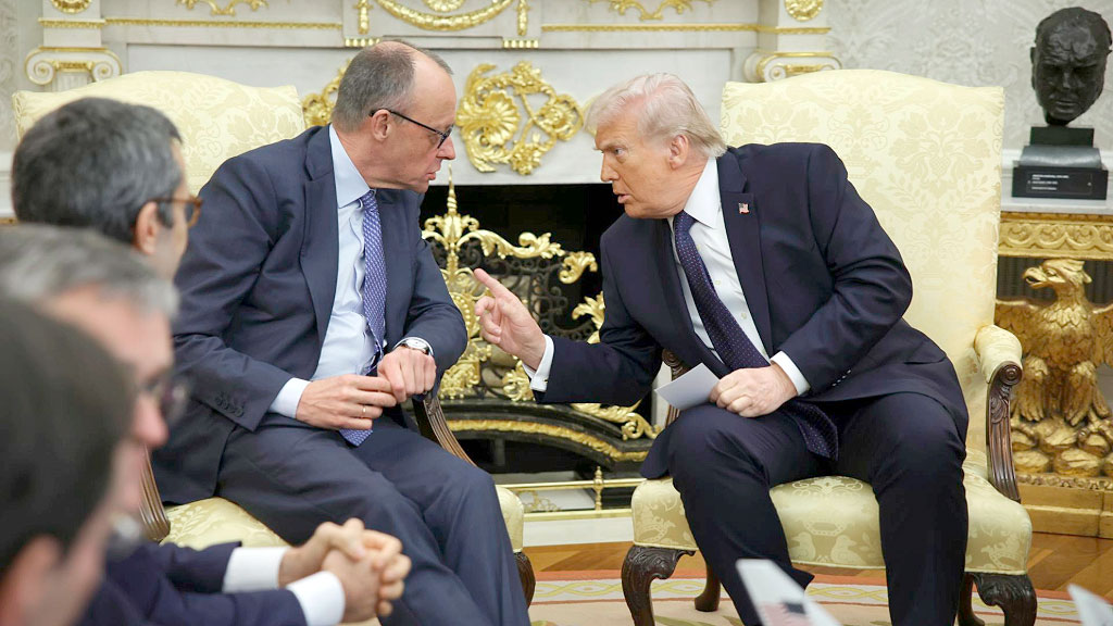 Friedrich Merz, Donald Trump, Estados Unidos, guerra , Irán, OTAN, Alemania, política exterior, Israel, estrecho Ormuz, Ucrania