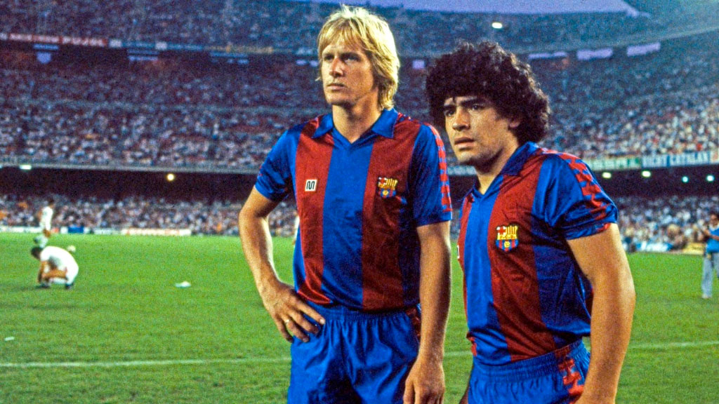 River Plate, Fútbol argentino, Bernd Schuster, Sami Maldonado Schuster, Belgrano de Córdoba, descenso de River, River en la B, Barcelona, Diego Maradona, superclásico