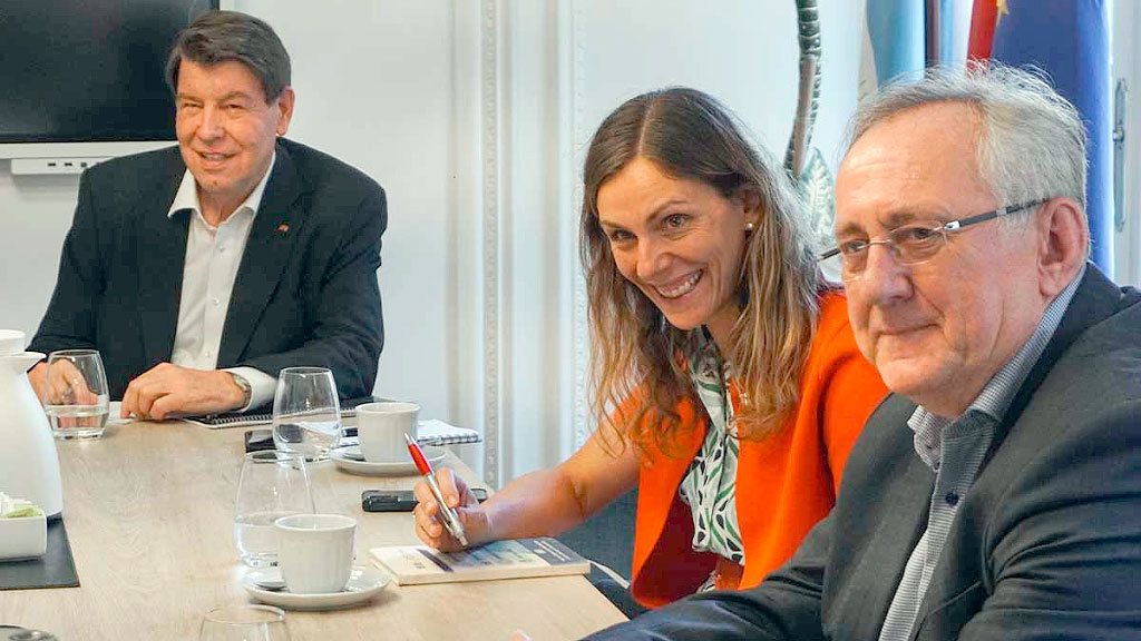 Stiftung Verbundenheit, Fundación Konrad Adenauer, Fundación Hanns Seidel, Bernd Fabritius, comunidad germanoparlante argentina, BMI