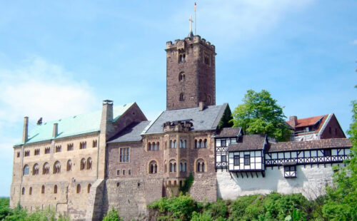 Castillo de Wartburg, Martín Lutero, Patrimonio Mundial de la UNESCO, Turingia, Eisenach, Bach, Wagner, Nuevo Testamento, trovadores medievales, historia de Alemania