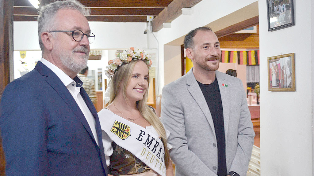 Bernd Fabritius, Misiones, Alemania, Argentina, Stiftung Verbundenheit, FAAG, Alem, Oberá, Montecarlo, Eldorado, comunidad alemana de Misiones, asociaciones argentino-germanas, Germán Lehrke, Dr. Marco Just Quiles, Silvia Saenger, Ulises Morel, Gabriel Podevils, Sara Carolina Butvilofsky