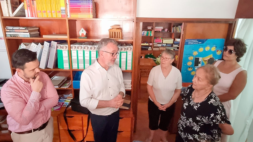 Bernd Fabritius, Misiones, Alemania, Argentina, Stiftung Verbundenheit, FAAG, Alem, Oberá, Montecarlo, Eldorado, comunidad alemana de Misiones, asociaciones argentino-germanas, Germán Lehrke, Dr. Marco Just Quiles, Silvia Saenger, Ulises Morel, Gabriel Podevils, Sara Carolina Butvilofsky