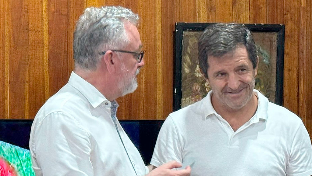 Bernd Fabritius, Misiones, Alemania, Argentina, Stiftung Verbundenheit, FAAG, Alem, Oberá, Montecarlo, Eldorado, comunidad alemana de Misiones, asociaciones argentino-germanas, Germán Lehrke, Dr. Marco Just Quiles, Silvia Saenger, Ulises Morel, Gabriel Podevils, Sara Carolina Butvilofsky