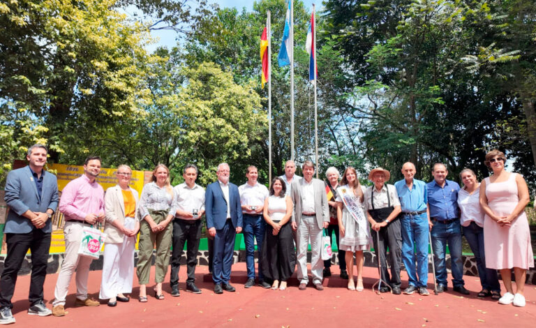 Bernd Fabritius, Misiones, Alemania, Argentina, Stiftung Verbundenheit, FAAG, Alem, Oberá, Montecarlo, Eldorado, comunidad alemana de Misiones, asociaciones argentino-germanas, Germán Lehrke, Dr. Marco Just Quiles, Silvia Saenger, Ulises Morel, Gabriel Podevils, Sara Carolina Butvilofsky