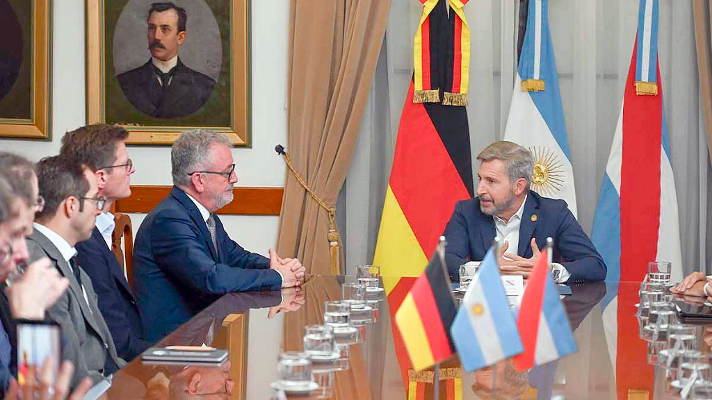 Bernd Fabritius, Rogelio Frigerio, Entre Ríos, comunidad alemana Entre Ríos, Stiftung Verbundenheit Argentina, alemanes del Volga Entre Ríos, Bernd Fabritius Argentina, cooperación Alemania Entre Ríos, FAAG federación argentino-germana, comunidad germanoparlante Argentina, Frigerio delegación alemana, Valle María Entre Ríos, Riwwel Warum Nicht Sudamérica