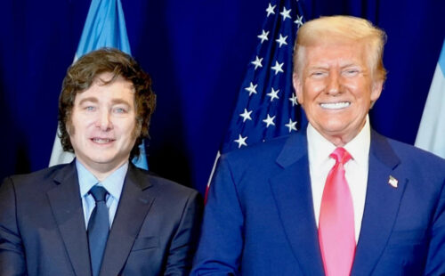 Javier Milei, Donald Trump,, Argentina, Medio Oriente