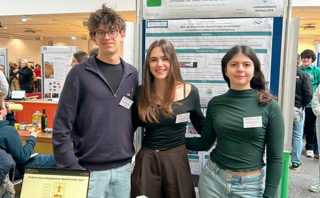 Jugend forscht, Colegio Pestalozzi, ciencias naturales y tecnología, concurso científico juvenil Alemania, estudiantes argentinos Alemania, becas ciencia joven Argentina, ciencia argentina