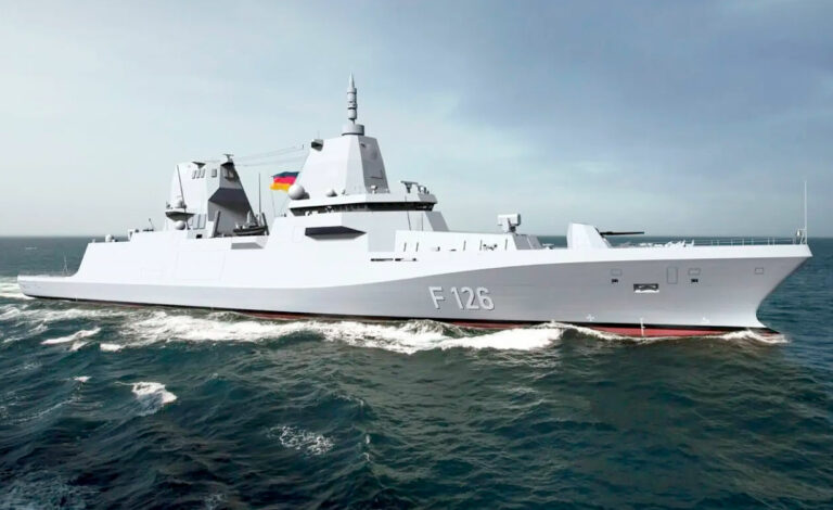 Fragata F126, Armada alemana, Rheinmetall, fragata F126 Alemania, Bundeswehr marina, Rheinmetall naval, fragata más grande del mundo, MEKO A-200, defensa alemana, astillero Damen, fragata modular, rearmamento Alemania, FCAS avión combate