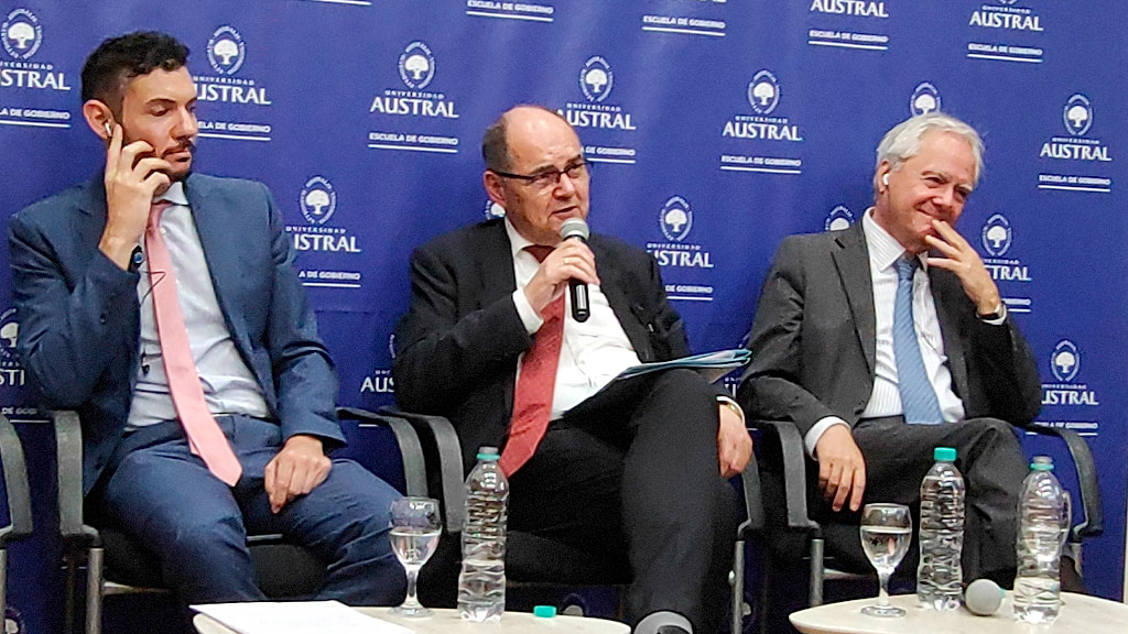 Mercosur, Unión Europea, Universidad Austral, Christian Schmidt, Fundacion Hanns Seidel, Klaus Binder, Peter Neven, Alfonso Santiago, Federico Pinedo, G20, Marisa Bircher, Damián Arabia, Carmen Álvarez Rivero, Celina Cantú, Florencia Donovan