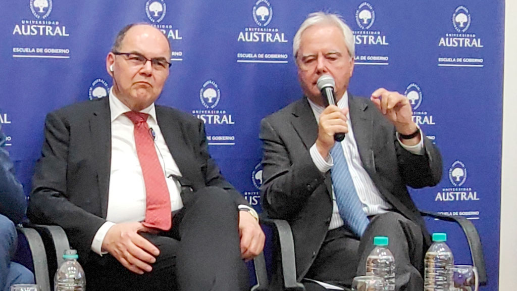 Mercosur, Unión Europea, Universidad Austral, Christian Schmidt, Fundacion Hanns Seidel, Klaus Binder, Peter Neven, Alfonso Santiago, Federico Pinedo, G20, Marisa Bircher, Damián Arabia, Carmen Álvarez Rivero, Celina Cantú, Florencia Donovan