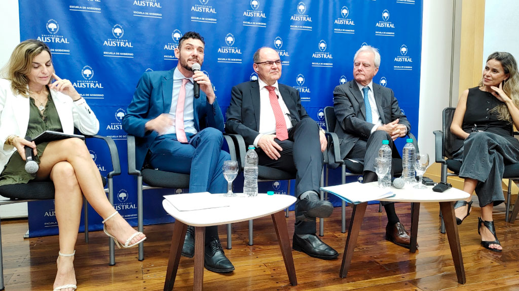 Mercosur, Unión Europea, Universidad Austral, Christian Schmidt, Fundacion Hanns Seidel, Klaus Binder, Peter Neven, Alfonso Santiago, Federico Pinedo, G20, Marisa Bircher, Damián Arabia, Carmen Álvarez Rivero, Celina Cantú, Florencia Donovan