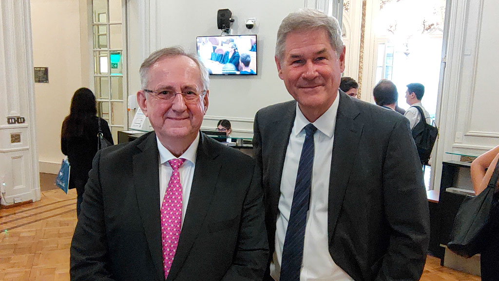 Mercosur, Unión Europea, Universidad Austral, Christian Schmidt, Fundacion Hanns Seidel, Klaus Binder, Peter Neven, Alfonso Santiago, Federico Pinedo, G20, Marisa Bircher, Damián Arabia, Carmen Álvarez Rivero, Celina Cantú, Florencia Donovan