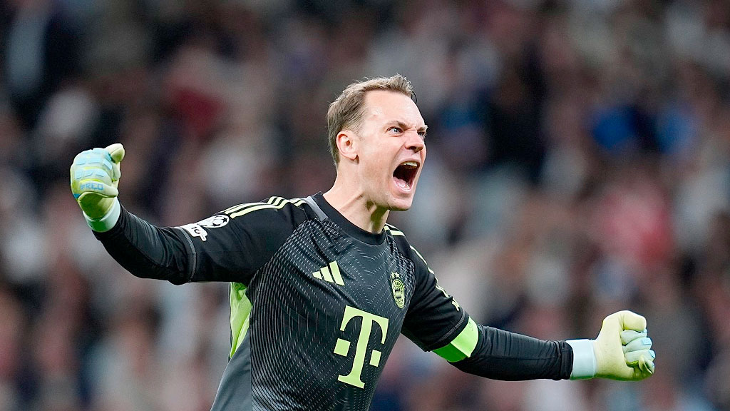 Manuel Neuer, Bayern Múnich, Champions League, Nagelsmann arquero titular, Real Madrid 2026, Neuer selección alemana Mundial, Neuer Jugador del Partido, Bayern Múnich cuartos de final, Neuer atajadas Bernabéu, selección alemana arquero Mundial, Neuer retiro selección, Bayern Madrid ida cuartos, Kylian Mbappé, Vinicius Junior, Jude Bellingham