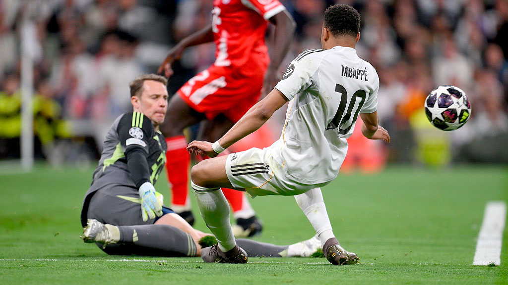 Manuel Neuer, Bayern Múnich, Champions League, Nagelsmann arquero titular, Real Madrid 2026, Neuer selección alemana Mundial, Neuer Jugador del Partido, Bayern Múnich cuartos de final, Neuer atajadas Bernabéu, selección alemana arquero Mundial, Neuer retiro selección, Bayern Madrid ida cuartos, Kylian Mbappé, Vinicius Junior, Jude Bellingham