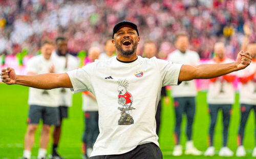 Vincent Kompany, Bayern Múnich, Bundesliga, Kompany entrenador Bayern, Bayern Múnich campeón Bundesliga, historia Vincent Kompany, DT Bayern Múnich, Kompany racismo infancia, Bayern Múnich título 35, Pierre Kompany Congo, sistema táctico Kompany, Luis Díaz Bayern Múnich