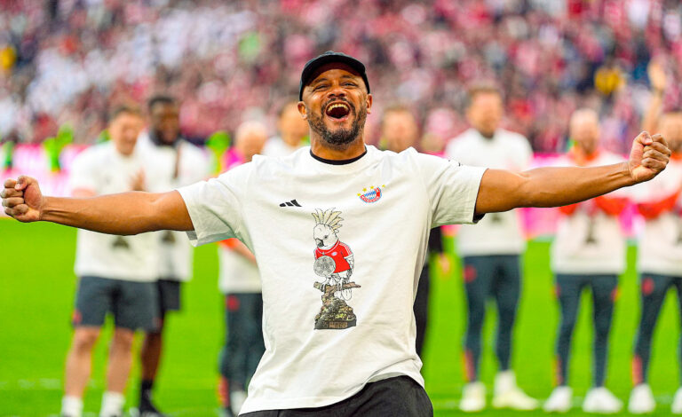 Vincent Kompany, Bayern Múnich, Bundesliga, Kompany entrenador Bayern, Bayern Múnich campeón Bundesliga, historia Vincent Kompany, DT Bayern Múnich, Kompany racismo infancia, Bayern Múnich título 35, Pierre Kompany Congo, sistema táctico Kompany, Luis Díaz Bayern Múnich