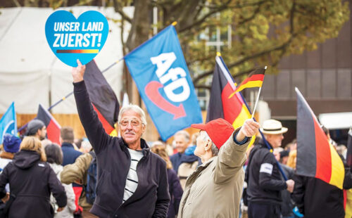 AfD, DeutschlandTrend, Friedrich Merz, AfD supera a la Unión, DeutschlandTrend mayo 2026, encuesta Infratest dimap, Friedrich Merz aprobación, coalición negra-roja Alemania, Alice Weidel AfD, ultraderecha Alemania, crisis del gobierno alemán, Boris Pistorius popularidad, Sonntagsfrage Alemania, política alemana 2026