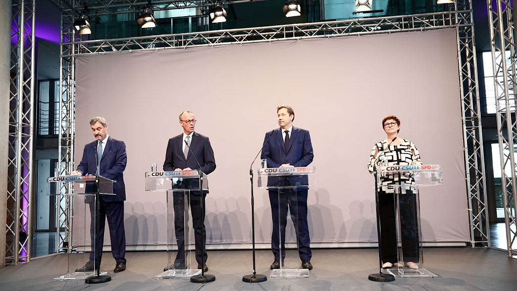 AfD, DeutschlandTrend, Friedrich Merz, AfD supera a la Unión, DeutschlandTrend mayo 2026, encuesta Infratest dimap, Friedrich Merz aprobación, coalición negra-roja Alemania, Alice Weidel AfD, ultraderecha Alemania, crisis del gobierno alemán, Boris Pistorius popularidad, Sonntagsfrage Alemania, política alemana 2026