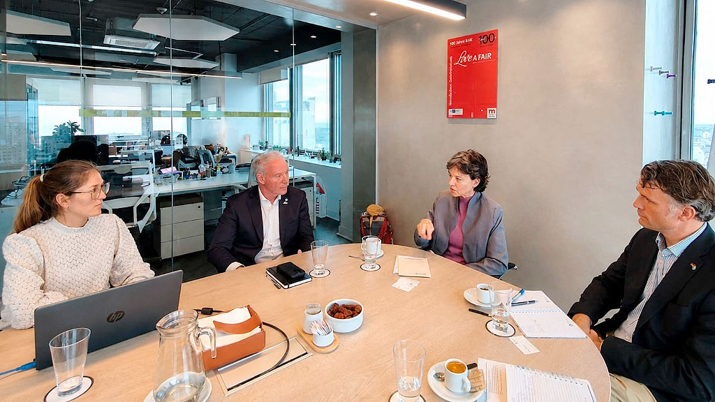 Baviera, Stiftung Verbundenheit, AHK, cooperación Baviera Argentina, Stiftung Verbundenheit, Regina Eberhart, Cámara Argentino-Alemana, sector agrícola Entre Ríos, cooperación institucional Alemania Argentina