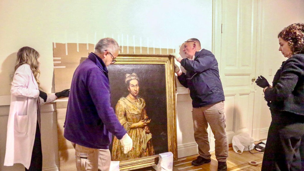 Jacques Goudstikker, Museo del Holocausto, Mar del Plata, cuadro robado por los nazis, Retrato de una dama, Marei von Saher, Friedrich Kadgien, restitución de arte expoliado