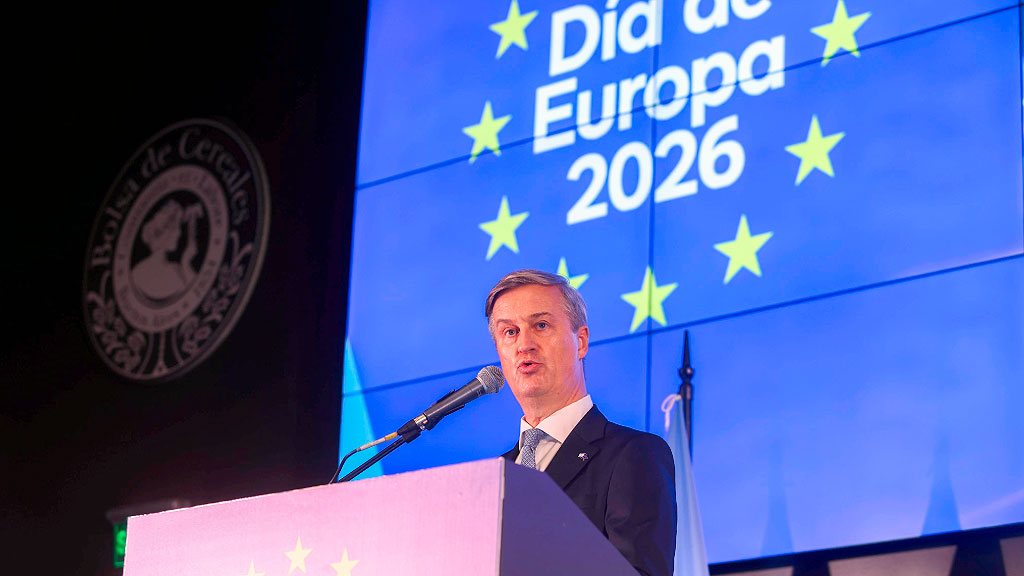 Día de Europa, Unión Europea, Erik Høeg, acuerdo UE-Mercosur, Dieter Lamlé, Gerhard Mayer