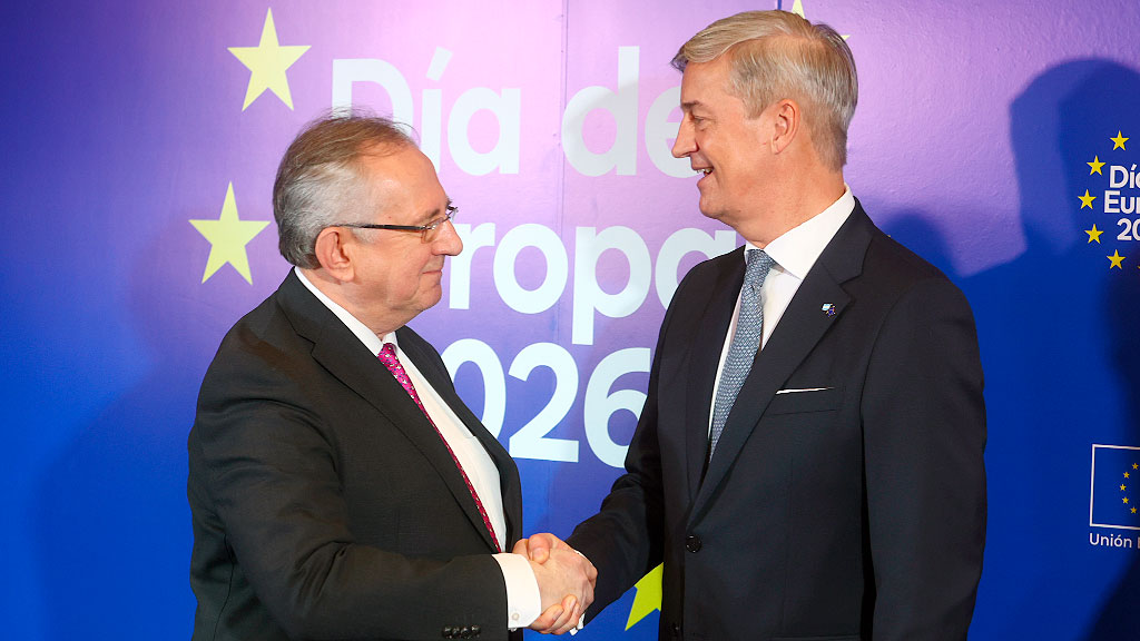 Día de Europa, Unión Europea, Erik Høeg, acuerdo UE-Mercosur, Dieter Lamlé, Gerhard Mayer
