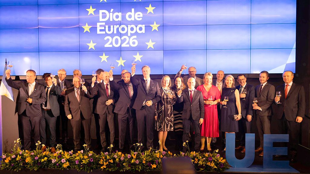 Día de Europa, Unión Europea, Erik Høeg, acuerdo UE-Mercosur, Dieter Lamlé, Gerhard Mayer
