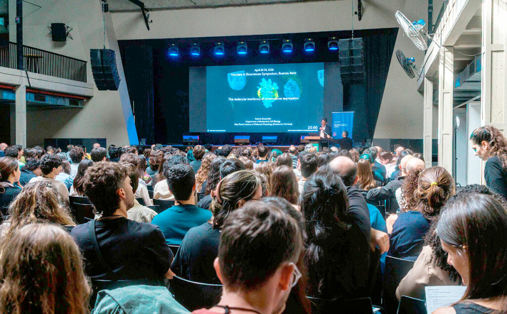 IBioBA, Sociedad Max Planck, CONICET, Frontiers in Bioscience, IBioBA CONICET Max Planck, cooperación científica Argentina Alemania, Damián Refojo, Moritz Helmstaedter, Sociedad Max Planck América Latina, biociencias Argentina, FOCEM Mercosur biomedicina, Andrea Gamarnik dengue, Peter Mombaerts, simposio biomedicina Buenos Aires