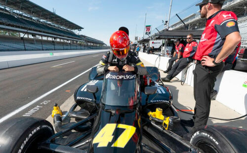 Mick Schumacher, IndyCar, Cadillac, Indy 500, debut Mick Schumacher Indianápolis, Rahal Letterman Lanigan Racing, 110ª edición Indy 500, Álex Palou pole, rookie Indianápolis 2026, Bobby Rahal, Takuma Sato, Michael Schumacher hijo IndyCar