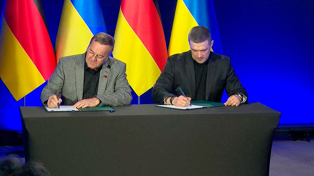 Boris Pistorius, Ucrania, drones, cooperación militar Alemania Ucrania, Boris Pistorius Kiev, drones de largo alcance, deep strike, Mijailo Fedorov, producción conjunta de armamento, guerra Ucrania Rusia, tregua Trump, Brave One plataforma, asociación estratégica Alemania Ucrania