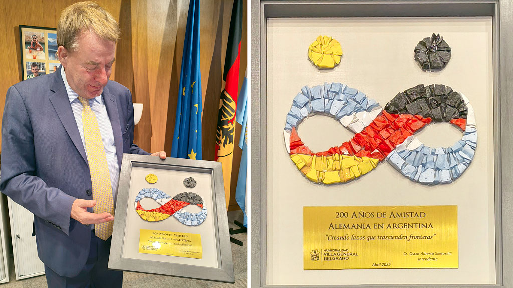 Dieter Lamlé, Alemania, Argentina, Embajada de Alemania, Relaciones argentino-alemanas, Inmigración alemana, Comunidad germano-argentina, Johann Wadephul, Inversiones alemanas, economía argentina, Vaca Muerta, Daimler Truck Argentina, diplomacia alemana, Embajada de Alemania, Dieter Lamlé entrevista, Dieter Lamlé se despide de Argentina, balance de gestión del embajador alemán, relaciones entre Alemania y Argentina 2025, 200 años de inmigración alemana en Argentina, inversiones alemanas en Argentina