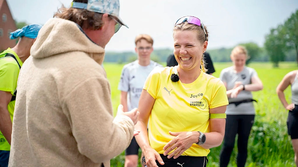 Joyce Hübner, récord mundial, maratón, Alemania, Running, Atletismo, Deportes, Ultramaratón, Baja Sajonia, Berlín, Hilde Dosogne, Resistencia física, Récord Guinness, La alemana que corrió 367 maratones en 367 días, Joyce Hübner rompe el récord mundial de maratones consecutivos, La corredora alemana que busca completar 495 maratones seguidos
