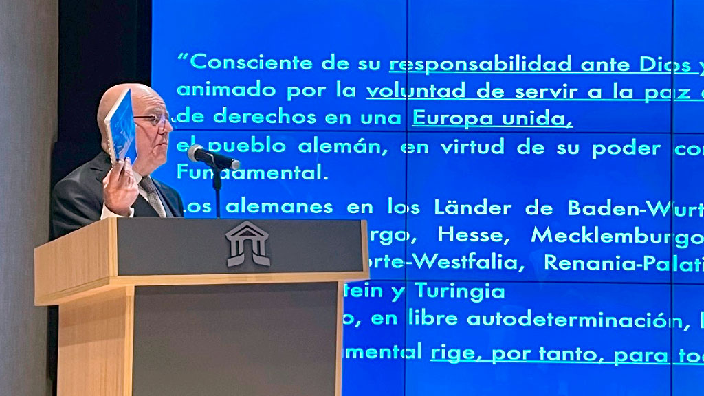 Sociedad Goetheana Argentina, Parlamentarismo alemán, Alemania y Argentina, Ley Fundamental alemana, Bundestag, Senado de Mendoza, Jorge Millán, Andreas Vollmer, Derecho constitucional, Presidencialismo argentino, Democracia parlamentaria, Relaciones argentino-alemanas, 200 años de amistad, Capacitación, Sistemas políticos comparados, Parlamentarismo alemán y presidencialismo argentino: principales diferencias, Programa sobre la Ley Fundamental alemana en Mendoza, La Sociedad Goetheana Argentina analiza el sistema político alemán, Capacitación sobre democracia parlamentaria alemana y presidencialismo argentino, Los 200 años de amistad entre Alemania y Argentina llegan al ámbito académico