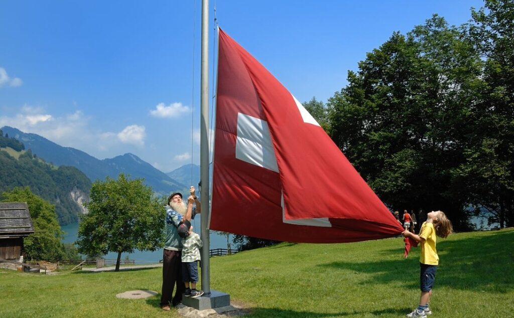 pradera del Rütli, Día Nacional de Suiza