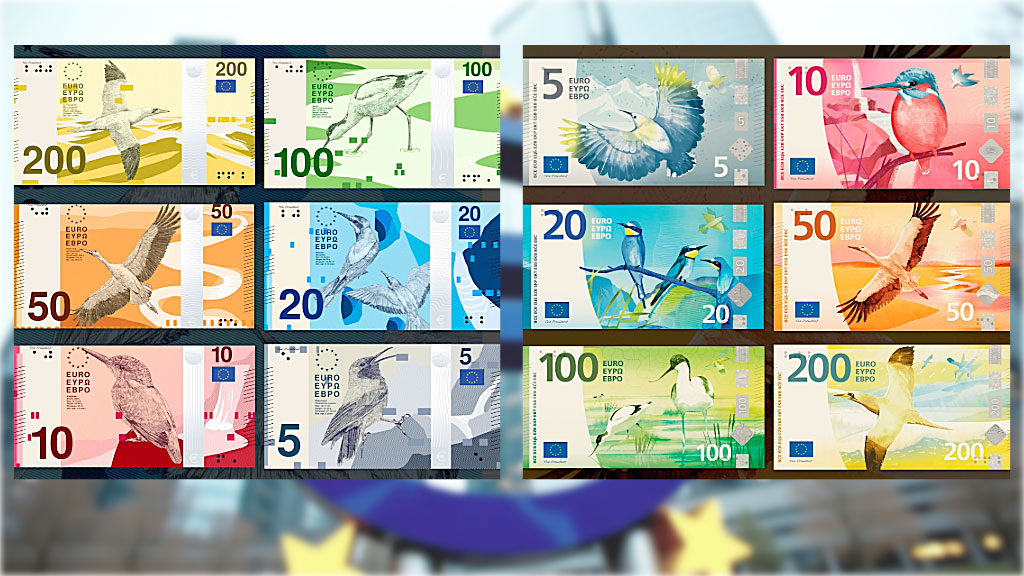 billetes de euro, Banco Central Europeo, Eurozona, nuevos billetes de euro, Banco Central Europeo, BCE, euro, nuevos diseños del euro, consulta pública BCE, Christine Lagarde, billetes europeos, cultura europea, ríos y aves, diseño de los billetes de euro, identidad europea, renovación del euro, billetes de la Unión Europea