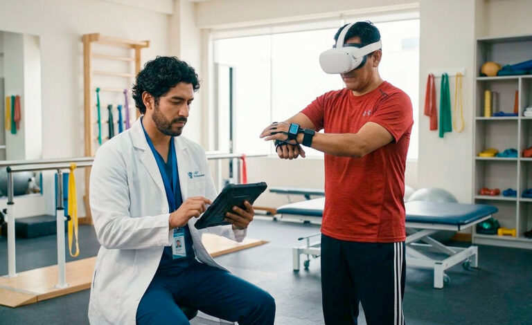 Centro Los Pinos, Salud, Inteligencia artificial, historias clínicas electrónicas, IA en geriatría, rehabilitación, cuidados paliativos, Beta_HC, OpenAI, innovación en salud, geriatría, rehabilitación neuromotora, realidad virtual en rehabilitación, atención médica, tecnología médica, salud digital