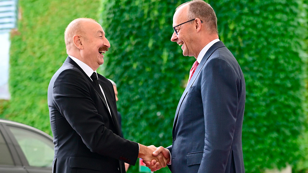 Friedrich Merz, Ilham Alíyev, Alemania, Azerbaiyán, Guerra en Ucrania, Rusia, Energía, Ucrania, reuniones secretas, gas de Azerbaiyán, energía Alemania, diplomacia, cooperación energética